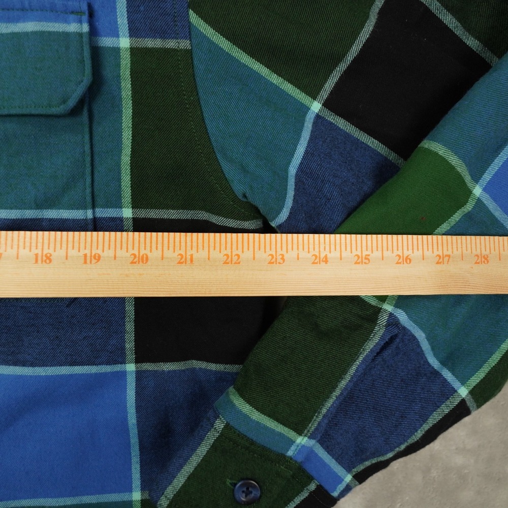 Levi's Gold Tab Jackson Flannel Fleece Lined Jacket Men's Small Plaid Shacket - Picture 4 of 10
